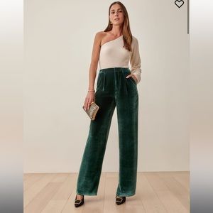 REFORMATION ‘Wes Velvet Pants’
